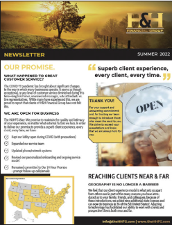 August 2022 Summer Newsletter